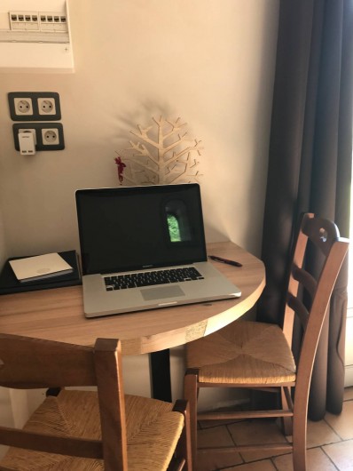 Location de vacances - Gîte à Villandry - Coin bureau
