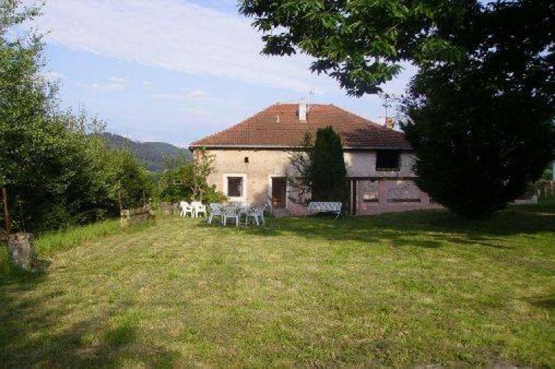 Location de vacances - Gîte à Brouvelieures - Côté Jardin