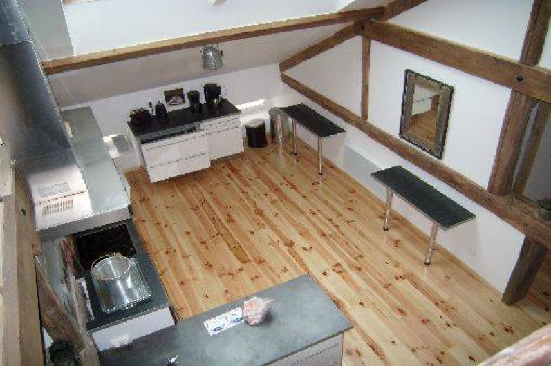 Location de vacances - Gîte à Brouvelieures - Cuisine partie GRENIER