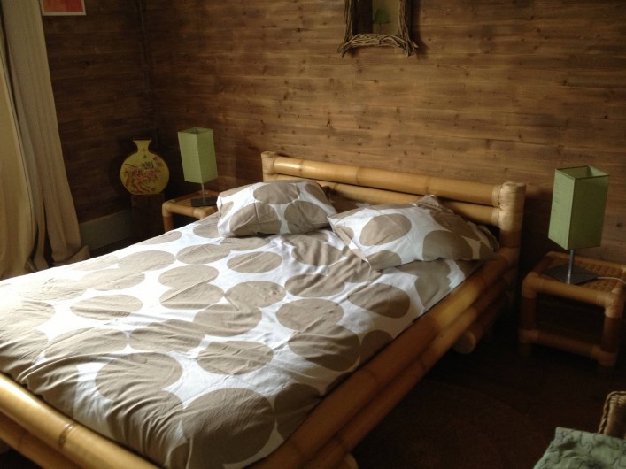 Location de vacances - Gîte à Brouvelieures - Chambre Bambou partie MAISON