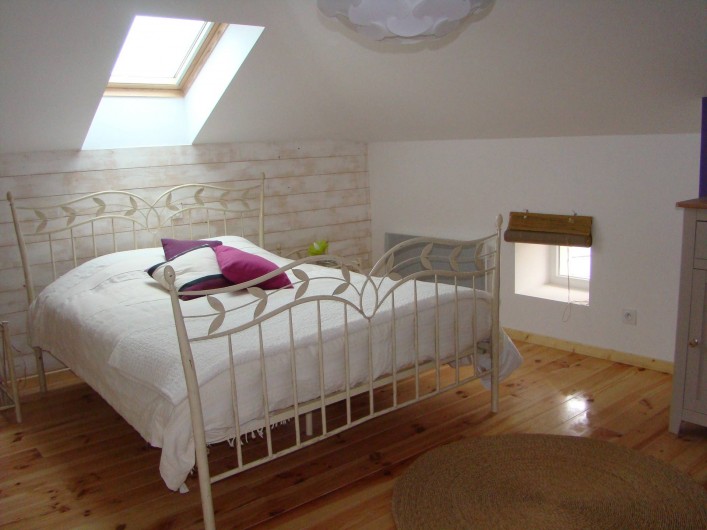 Location de vacances - Gîte à Brouvelieures - Chambre Buccolique partie GRENIER