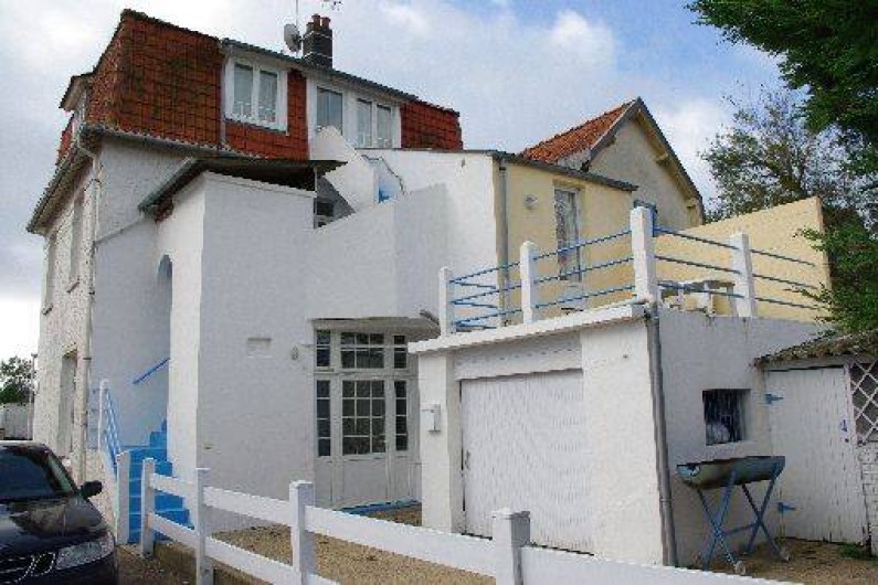 Location de vacances - Maison - Villa à Fort-Mahon-Plage - Vue Arrière au 1 R Franc