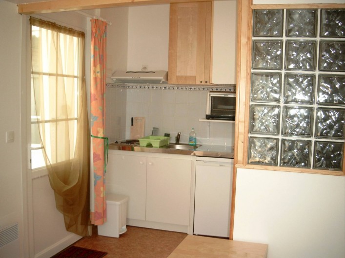 Location de vacances - Maison - Villa à Fort-Mahon-Plage - Studio n°4 cuisine