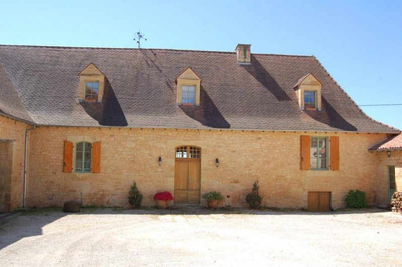 Location de vacances - Gîte à Saint-Médard-d'Excideuil - La Girouette coté cours