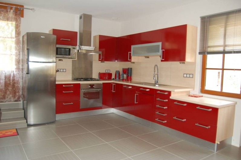 Location de vacances - Gîte à Saint-Médard-d'Excideuil - Coin cuisine gîte Les Figuiers