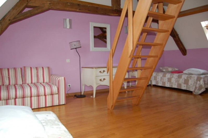 Location de vacances - Gîte à Saint-Médard-d'Excideuil - Chambre 7 duplex avec mezzanine gîte Les Figuiers