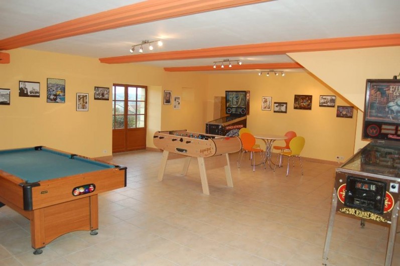 Location de vacances - Gîte à Saint-Médard-d'Excideuil - Salle de Jeux