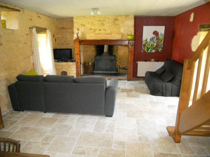 Location de vacances - Gîte à Sergeac - Salon