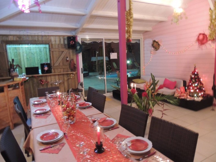 Location de vacances - Gîte à Le Moule - Accueil dédié à tous les vacanciers - pot d'accueil et repas !