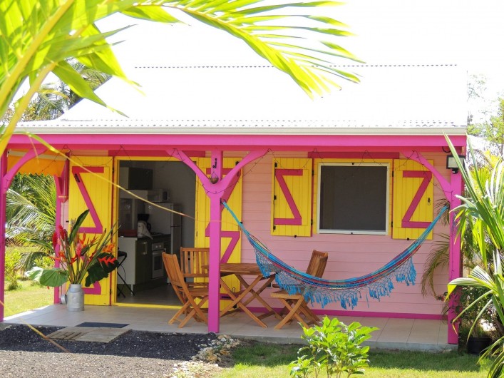 Location de vacances - Gîte à Le Moule - La terasse