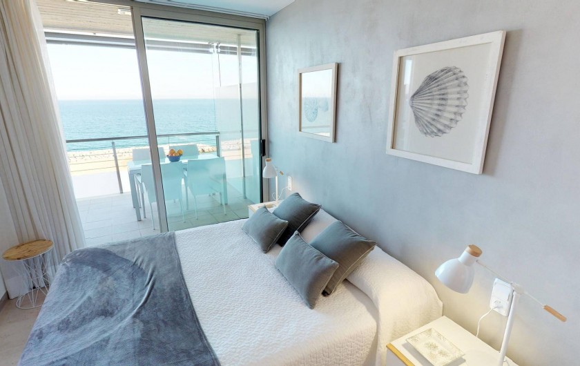 Location de vacances - Appartement à Sant Antoni de Calonge - suite parentale avec terrasse indépendent