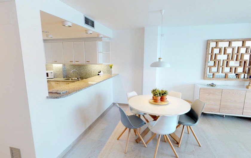 Location de vacances - Appartement à Sant Antoni de Calonge - salle à manger