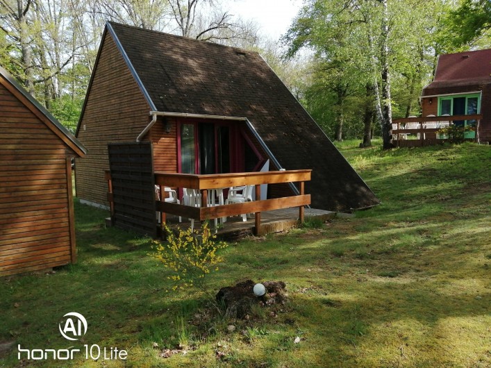 Location de vacances - Chalet à Champagnat - Chalet simple pour 5 personnes, non mitoyen. 77€ nuitée 470€ semaine
