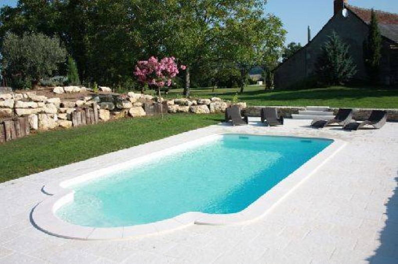 Location de vacances - Maison - Villa à Draché - Psicine avec abris-bas - Privative- 9 x 8 x 1.50