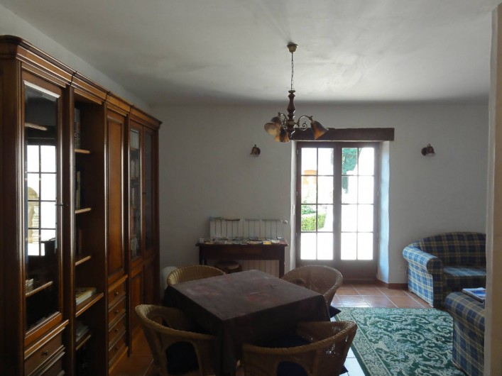 Location de vacances - Chambre d'hôtes à Saint-Pierre de Caubel - Salon-Bibliothèque
