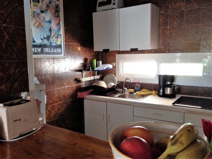 Location de vacances - Appartement à Santa Eulària des Riu - COCINA