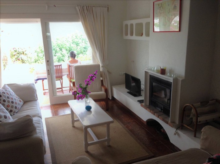 Location de vacances - Appartement à Santa Eulària des Riu - SALÓN