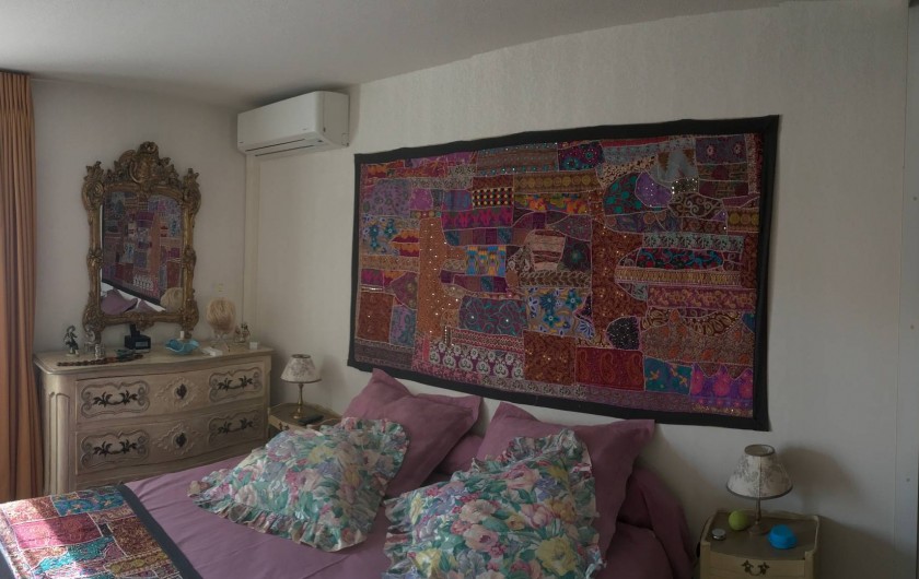 Location de vacances - Appartement à Cagnes-sur-Mer - Chambre