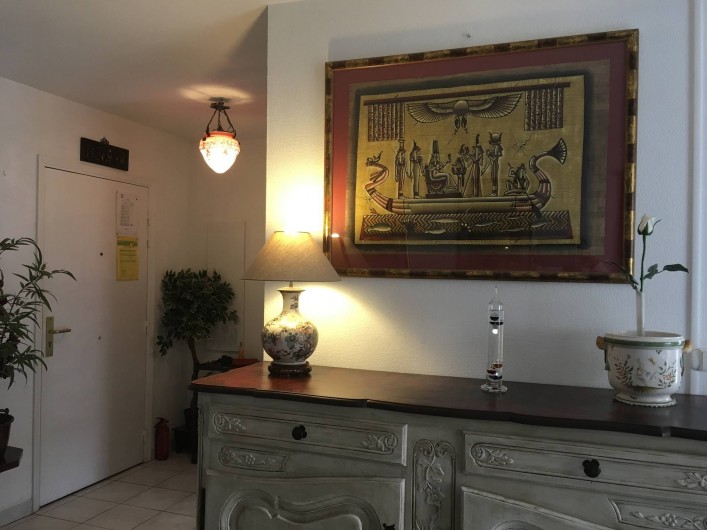 Location de vacances - Appartement à Cagnes-sur-Mer - Dans le Salon