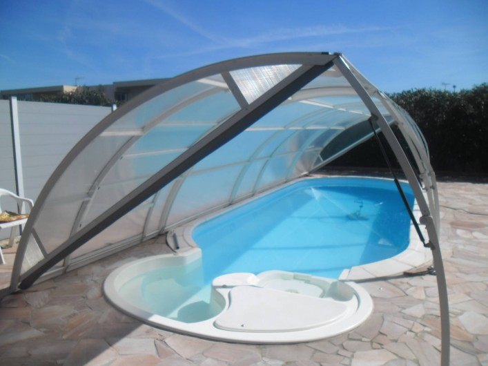 Location de vacances - Appartement à Six-Fours-les-Plages - PISCINE 7.50 SUR 3