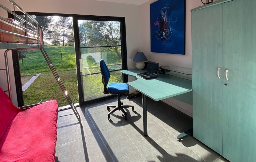 Location de vacances - Villa à Les Issambres - bureau chambre d'appoint
