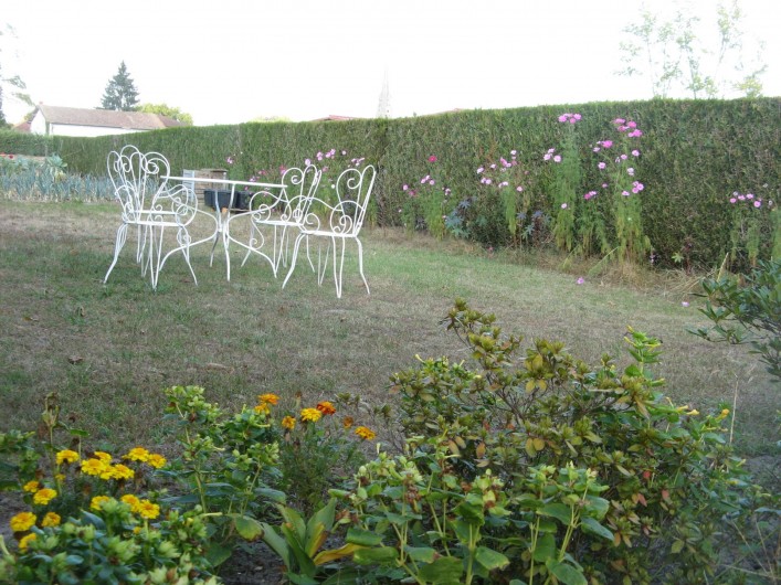 Location de vacances - Chalet à Morcenx Bourg - coin jardin