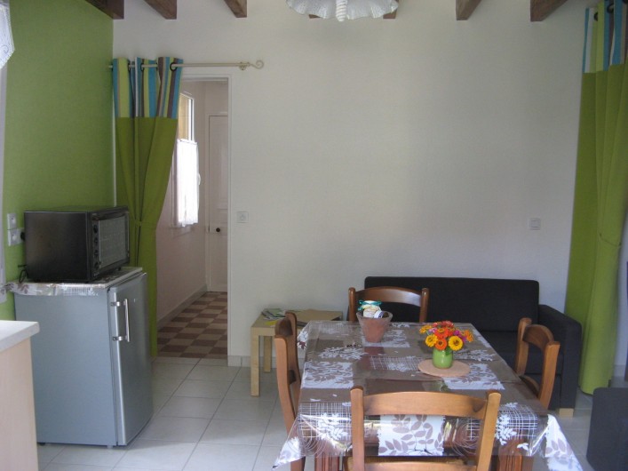 Location de vacances - Chalet à Morcenx Bourg - coin repas