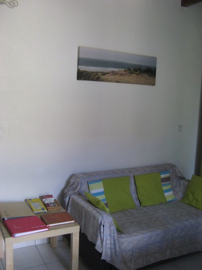 Location de vacances - Chalet à Morcenx Bourg - coin salon