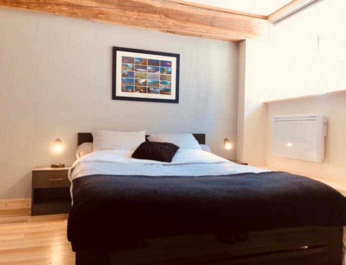 Location de vacances - Appartement à Chauvet - Chambre avec grand lit (160X200)