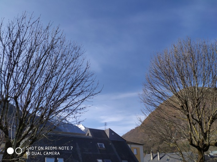 Location de vacances - Studio à Saint-Lary-Soulan - vue depuis le canapé