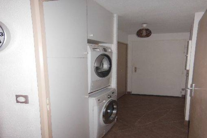 Location de vacances - Appartement à Bidart - Couloir machines