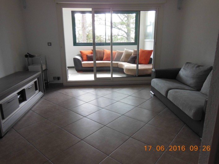 Location de vacances - Appartement à Bidart - Salon / Salle à manger