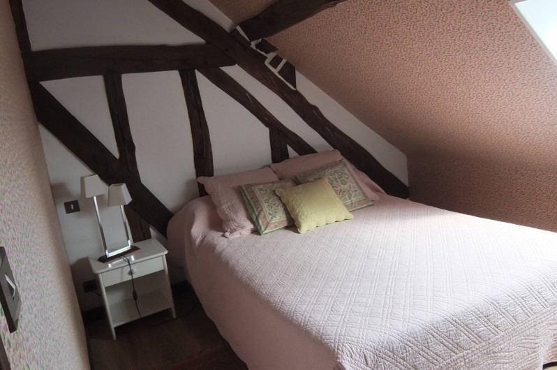 Location de vacances - Gîte à Souesmes - chambre lit double