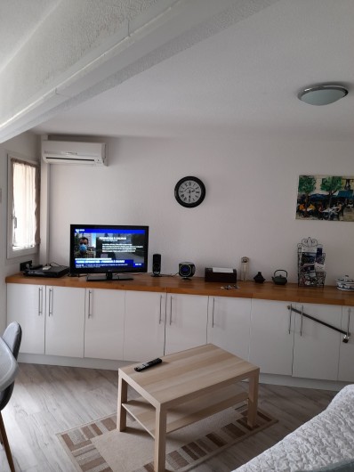 Location de vacances - Appartement à Sète - Salon