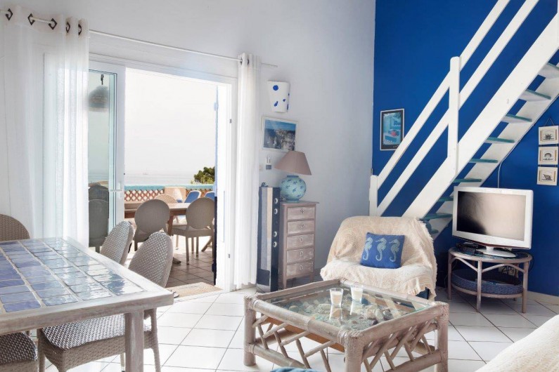 Location de vacances - Bungalow - Mobilhome à Sainte-Lucie de Porto-Vecchio - sejour villa 14 pers