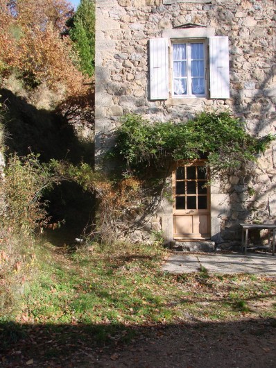 Location de vacances - Gîte à Vernoux-en-Vivarais - Le gîte du moulinage (4personnes)