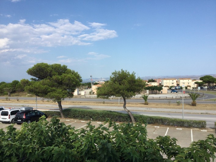 Location de vacances - Appartement à Le Barcarès - VUE PARKING