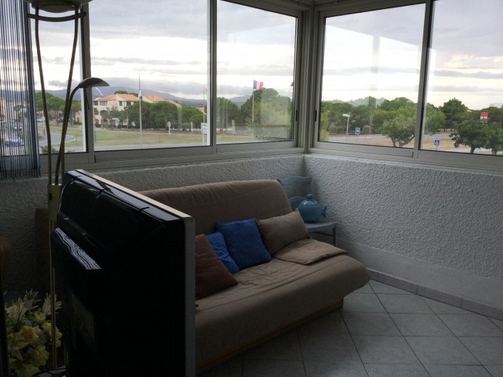 Location de vacances - Appartement à Le Barcarès - VERANDA 1