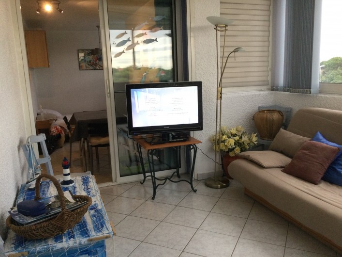 Location de vacances - Appartement à Le Barcarès - VERANDA 2