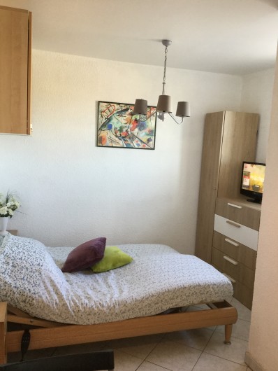 Location de vacances - Appartement à Le Barcarès - COIN NUIT 1