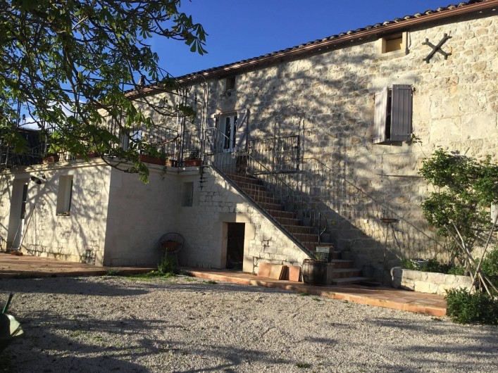Location de vacances - Gîte à Lendou-en-Quercy - coté sud ouest