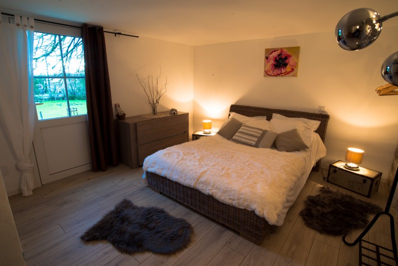 Location de vacances - Gîte à Lendou-en-Quercy - chambre au rdc