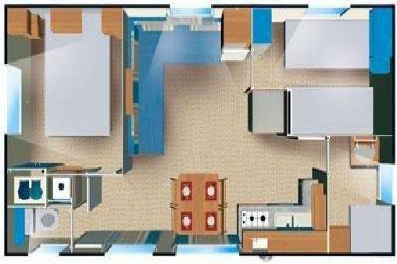 Location de vacances - Camping à Saint-Maurice-d'Ibie