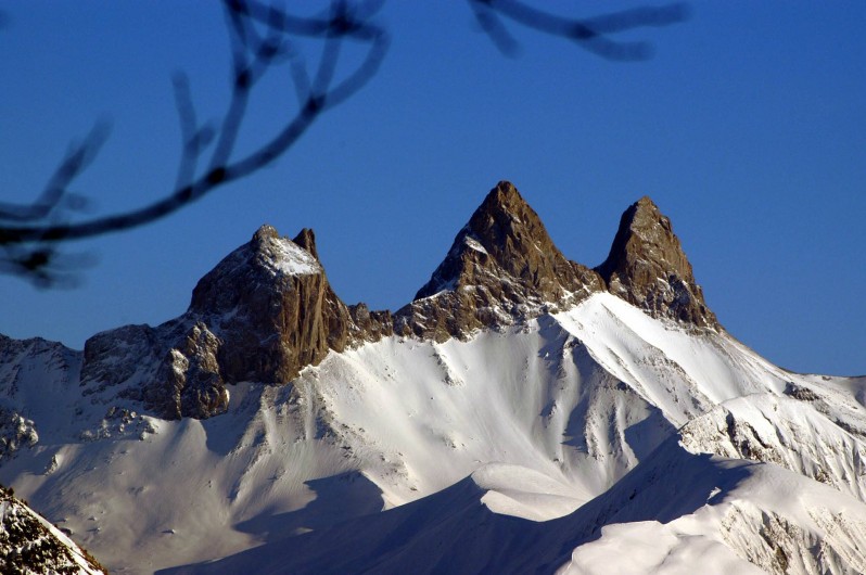 Location de vacances - Appartement à Fontcouverte-la-Toussuire - vue principale depuis l'appartement