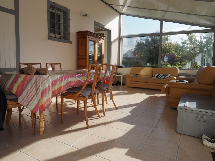 Location de vacances - Appartement à Merville-Franceville-Plage - Salon - S.A.M.