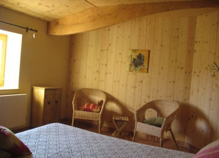 Location de vacances - Chambre d'hôtes à Saint-Laurent-d'Oingt - Chambre Horizon
