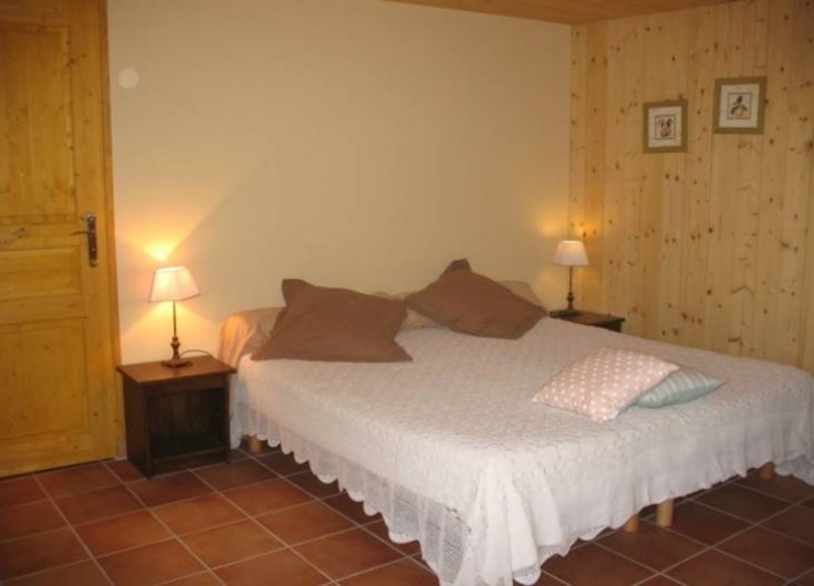 Location de vacances - Chambre d'hôtes à Saint-Laurent-d'Oingt - Chambre Intérieure