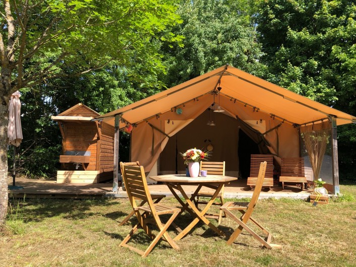 Location de vacances - Camping à Luçon - Lodge IRIS (4 P)