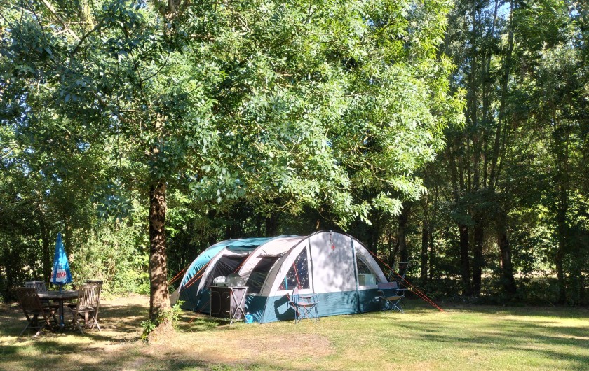 Location de vacances - Camping à Luçon - Tente "Prêt à camper" (3 P)