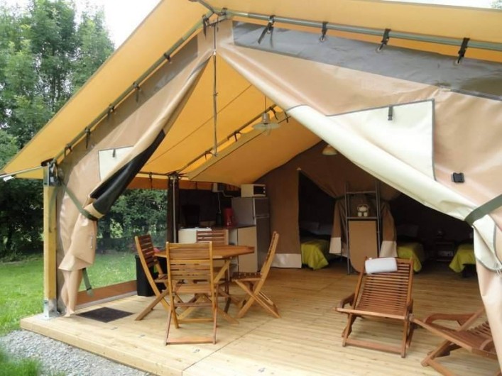 Location de vacances - Camping à Luçon - Espace de vie Ecolodge
